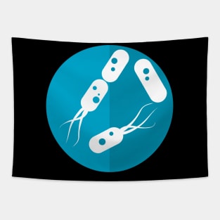 Microbiologist Biology Science Teal Tapestry