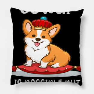 Life Without A Corgi Is Possible But Pointless (37) Pillow