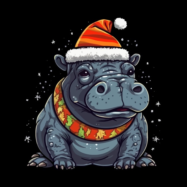 Hippo Christmas by JH Mart