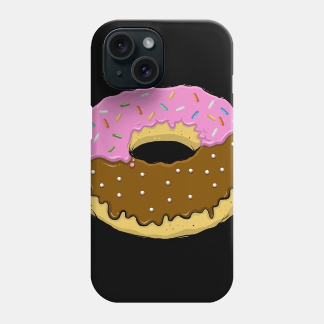 Donut Phone Case by Black Tee Inc