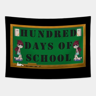 hundred days of school Tapestry