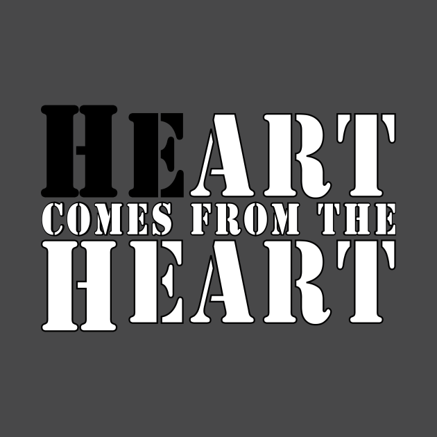 The Heart of Art - Artist - T-Shirt | TeePublic