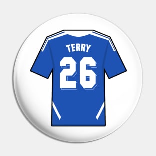 John Terry Chelsea 11/12 UCL Winner Jersey Pin