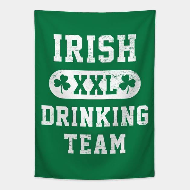 Irish Drinking Team - Funny St. Patrick's Day Tapestry by TwistedCharm