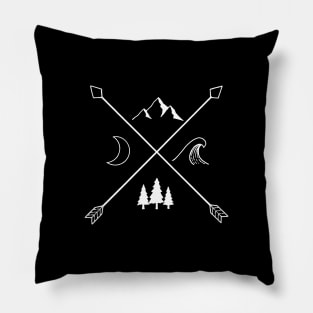 Crossed Arrows Pillow