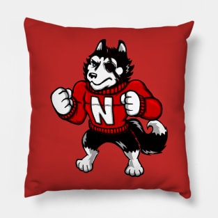 The Fighting Danger Huskie Pillow