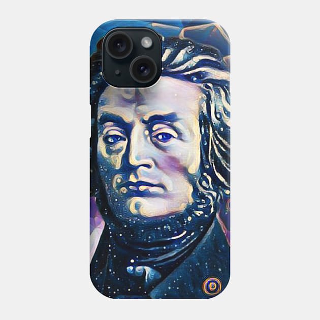 Adam Mickiewicz Portrait | Adam Mickiewicz Artwork 5 Phone Case by JustLit