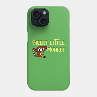 Cheeky little monkey Phone Case