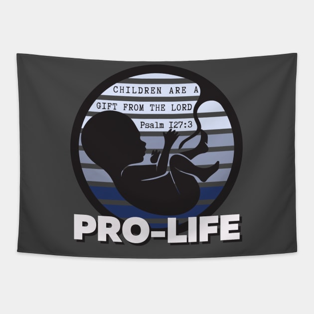 Pro-Life Tapestry by Little Fishes Catholic Tees