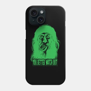 Evil Santa (green version) Phone Case