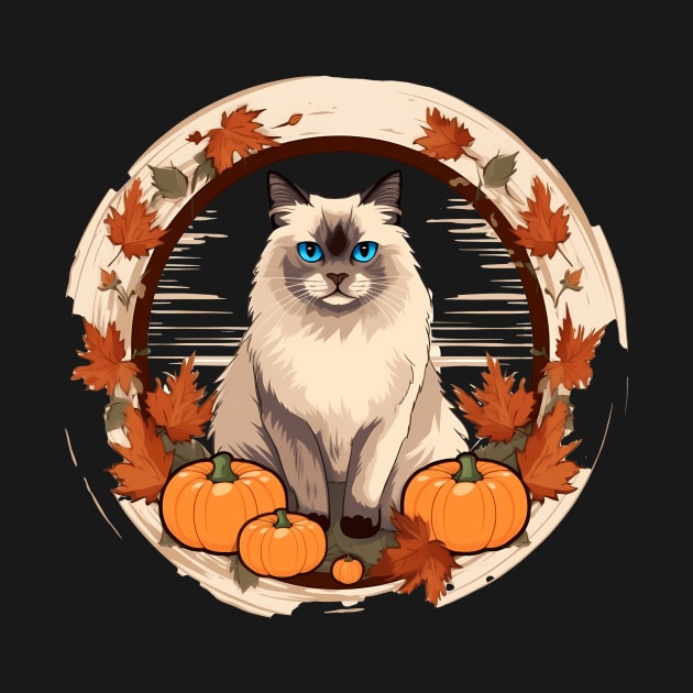 Birman Cat Halloween, Cat Lover by dukito