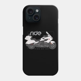 Ride gold wing tour white Phone Case