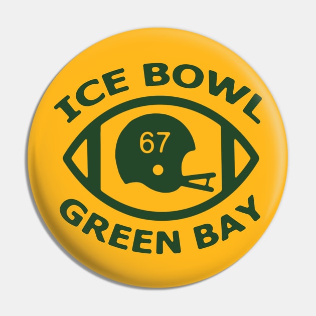 The Ice Bowl Game Pin by Designs by TheGM 