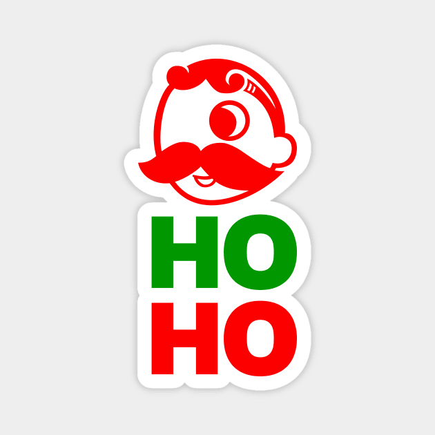 Natty Boh: Boh Ho Ho Magnet by EA Design