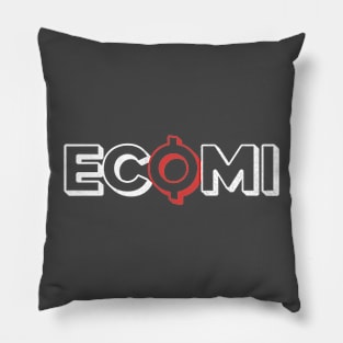 ECOMI Vintage Logo Pillow