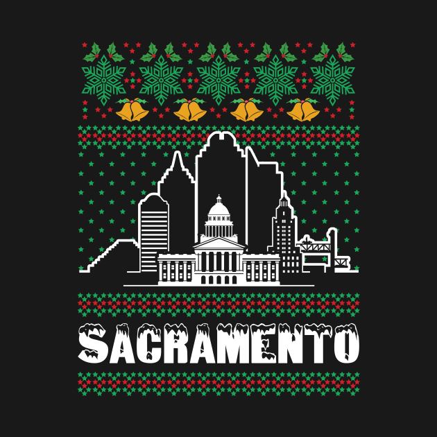 Sacramento California Ugly Christmas by traveltravelamerica