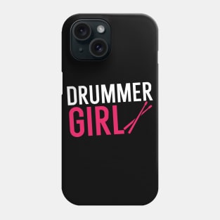 Drummer girl Phone Case