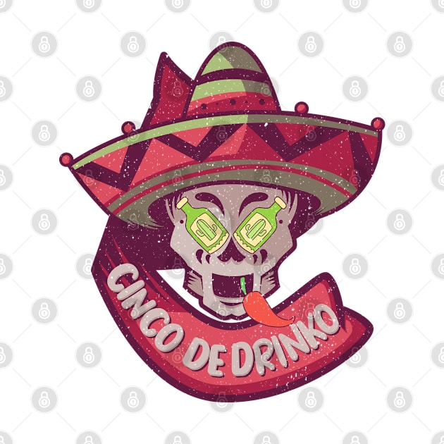 Cinco De Drinko Cinco De Mayo May 5th by alcoshirts