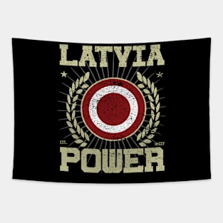 Cool Latvia Design Tapestry