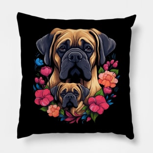 English Mastiff Mothers Day Pillow