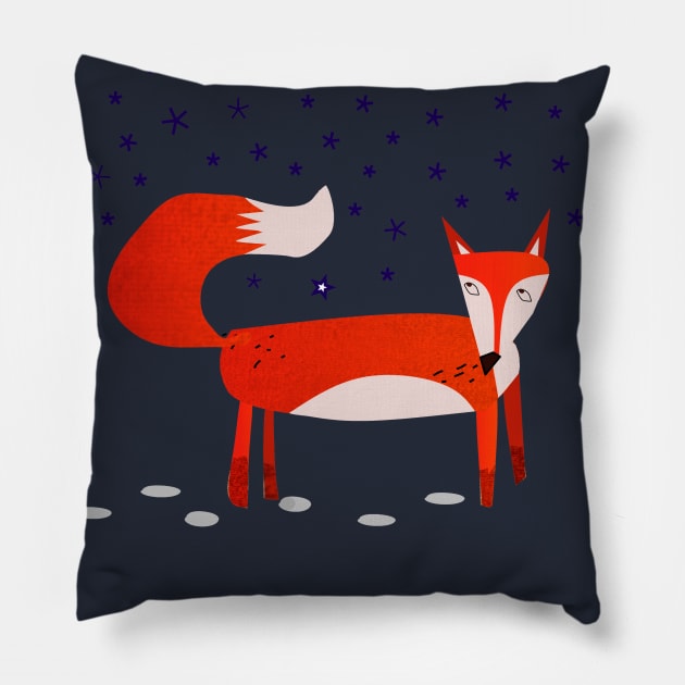 Fox Dream Pillow by elenorDG