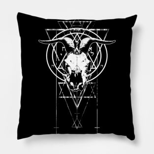 SACRED GEOMETRY OCCULT GOAT MAGIC WITCHERY Pillow