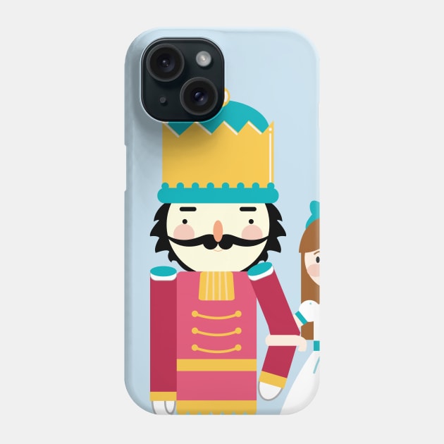 The nutcracker & Clara Phone Case by AndySaljim