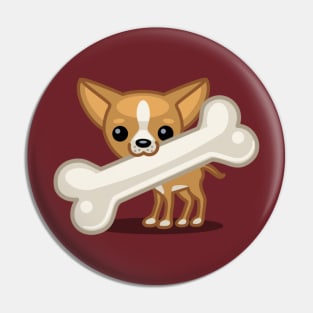 Chihuahua Chiwawa Dog tshirt - Dog Gifts for Chihuahua and Miniature Dog Lovers Pin