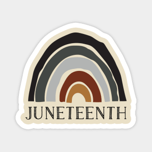 Juneteenth Rainbow Magnet