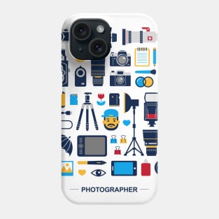 Encyclopedia OF Career - Photogapher Phone Case