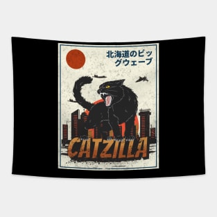 Catzilla Tapestry