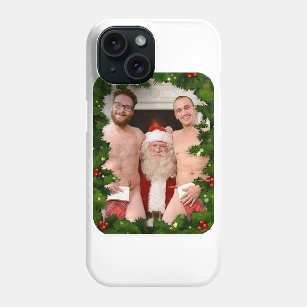 Merry Christmas From Seth and James Phone Case by StaticW0lf