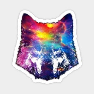 STAR WOLF - GALAXY Magnet