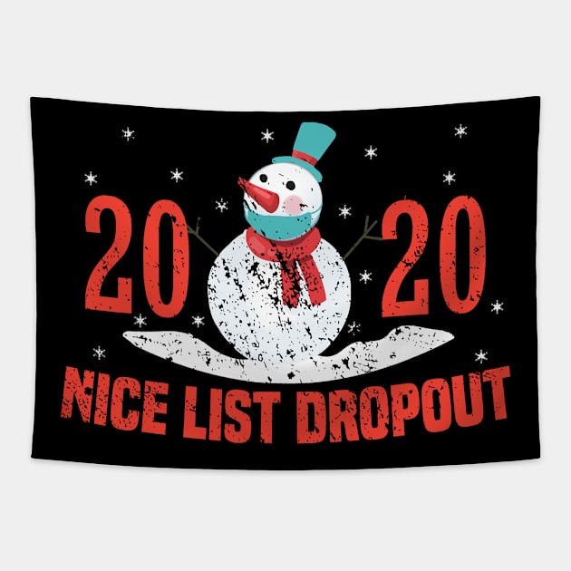 Christmas 2020 Distressed Tapestry by BethTheKilljoy