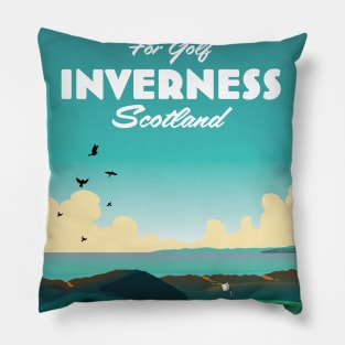 Inverness Scotland Golf Pillow