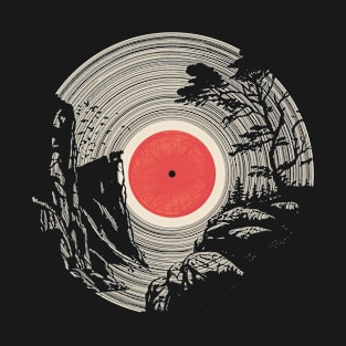 Forest Silence Vinyl T-Shirt