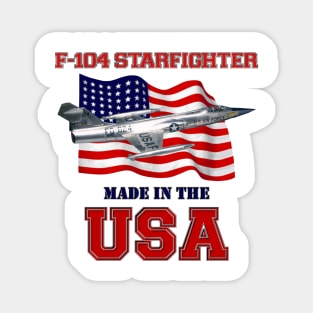 F-104 Starfighter Made in the USA Magnet