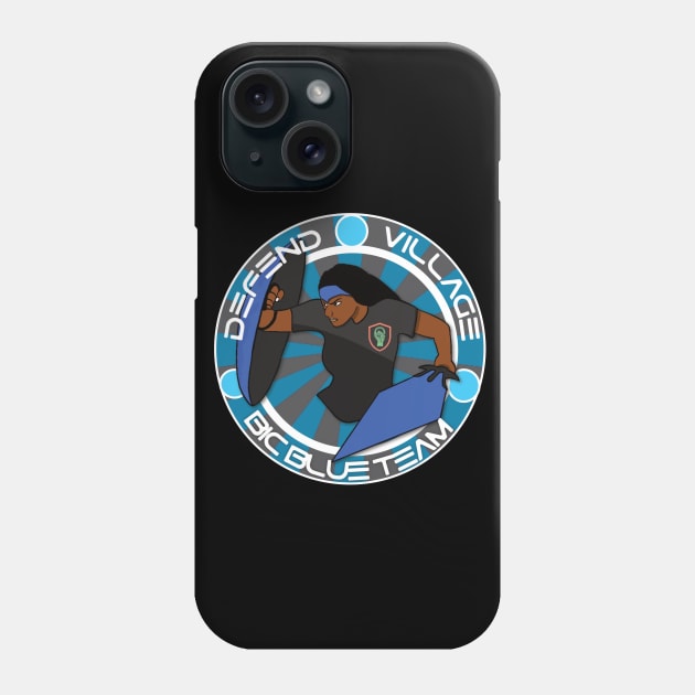 BIC Blue Team Phone Case by blacksincyberconference