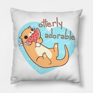 Otterly Adorable Pillow