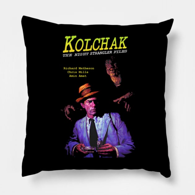 Kolchak The Night Stalker Pillow by wildzfreak