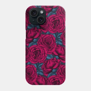 Night roses Phone Case