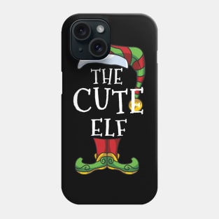 Cute Elf Family Matching Christmas Holiday Group Gift Pajama Phone Case