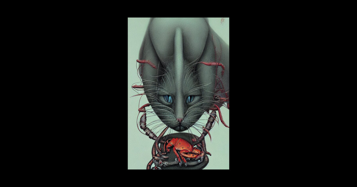 Creepy Intercrossed Animal - Intercrossed Animal - Sticker | TeePublic