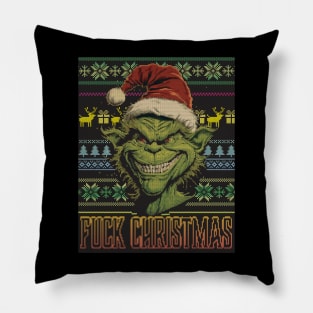 F Christmas Pillow
