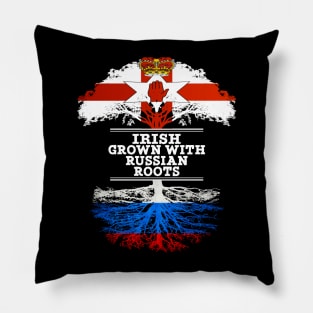 Northern Irish Grown With Russian Roots - Gift for Russian With Roots From Russia Pillow