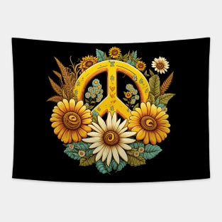 Peace Daisy Tapestry