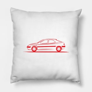 Citroen XM Red Pillow