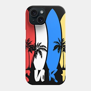 Colorful surfboards Phone Case