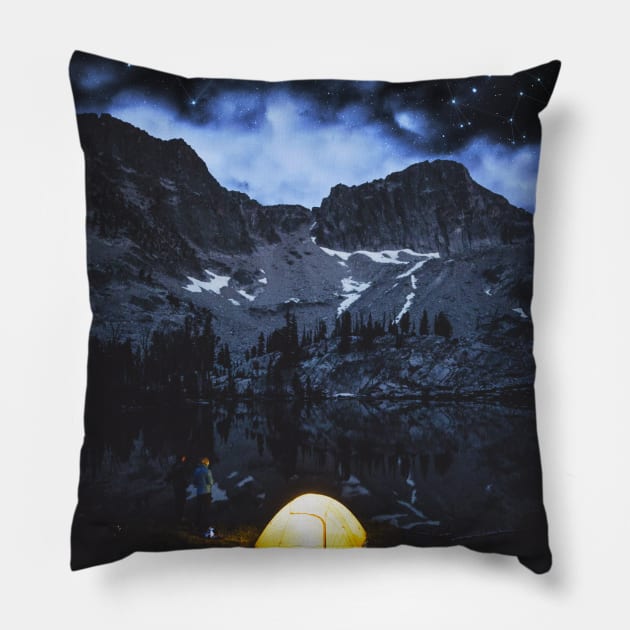 Starry Night Pillow by Fanbros_art