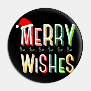 Merry Wishes Pin